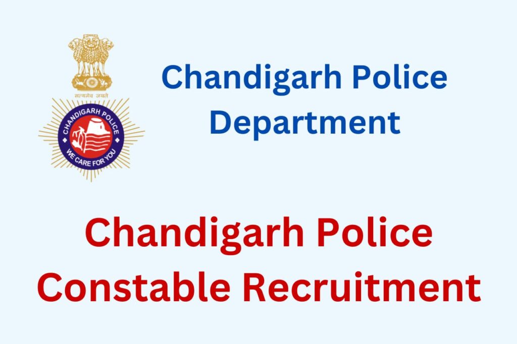 Chandigarh Police Constable Vacancy 2023